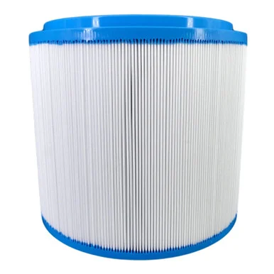 8″ White and Blue Filbur APCC7417 FC-1007 Filter Cartridge – Optimal Pool Cleaning Solution