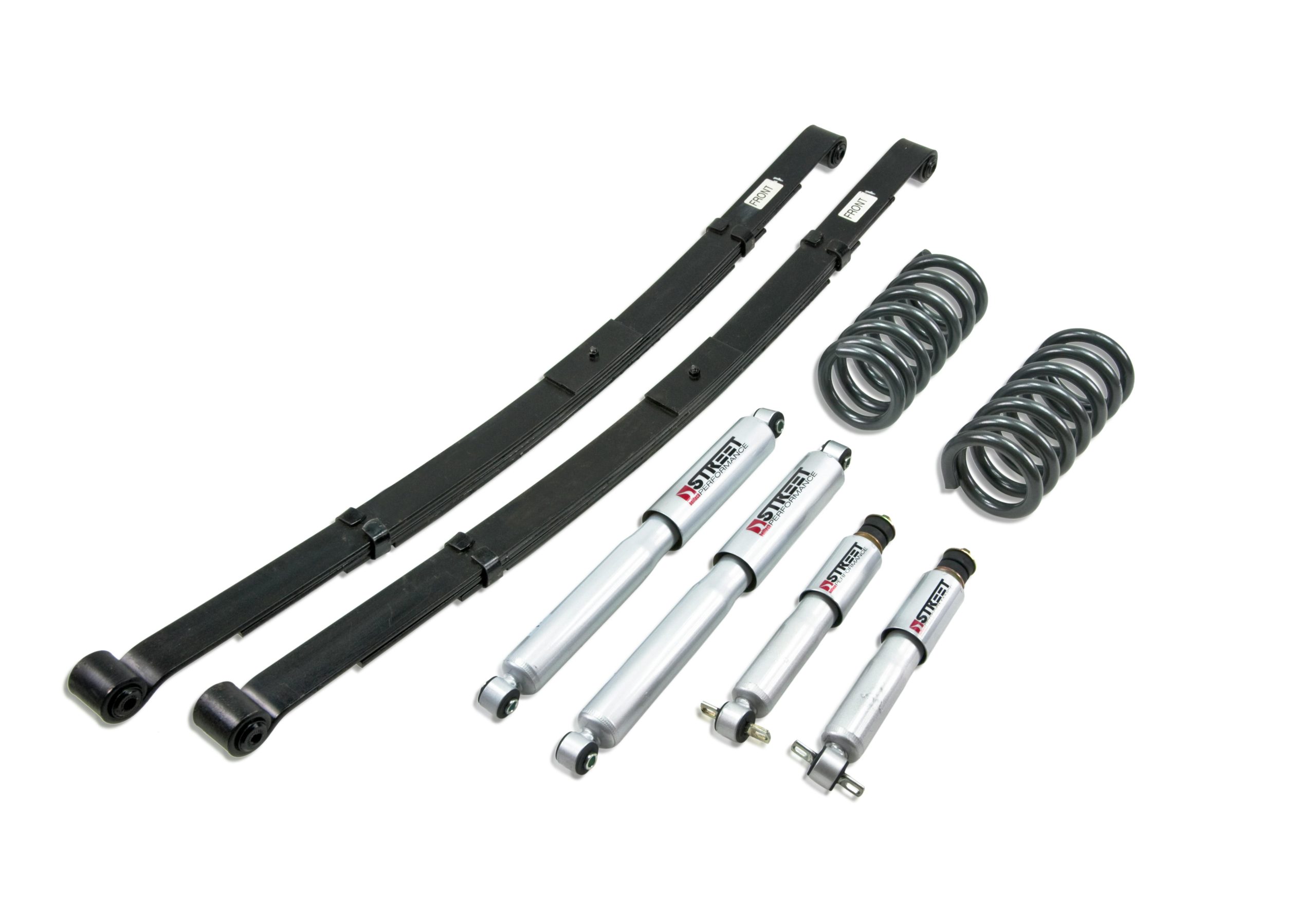 Belltech 800SP 1998-2003 Dodge Durango 2" F/2" R drop W/ Street Performance Shocks