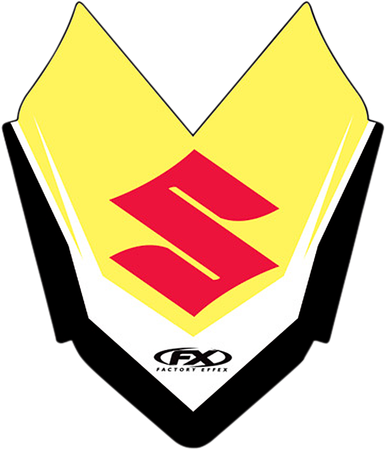 FACTORY EFFEX Front Fender Graphic - Suzuki 19-30416