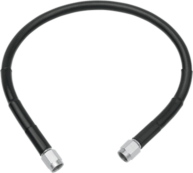 DRAG SPECIALTIES Universal Brake Line - Black - 12" 812-BLK