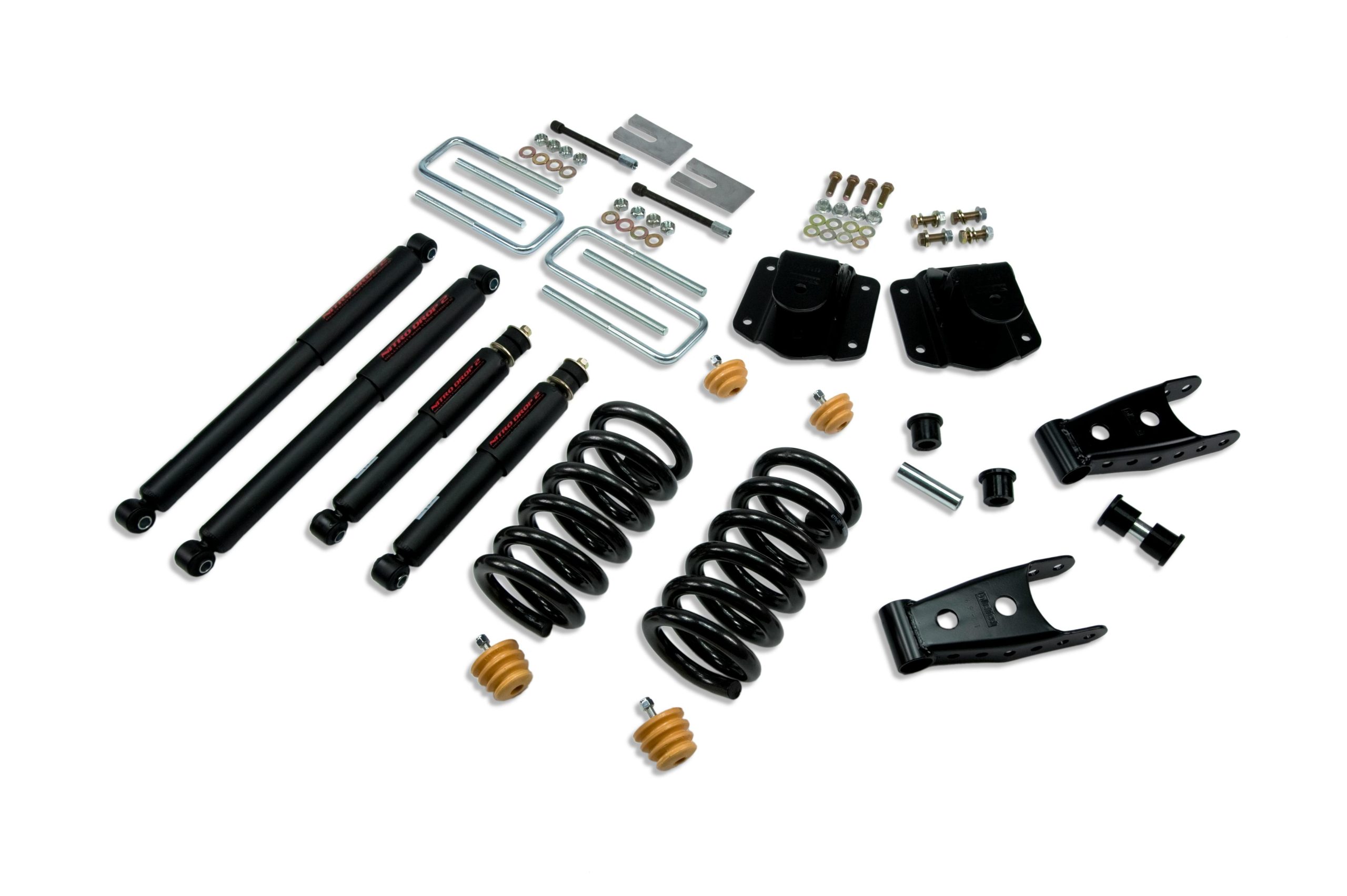 Belltech 824ND 1994-2002 Dodge Ram 3500 (V10 & Diesel) 3" F/4" R drop W/ Nitro Drop II Shocks