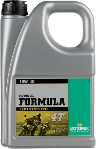 MOTOREX Formula Synthetic Blend 4T Engine Oil - 10W-40 - 4 L 196056