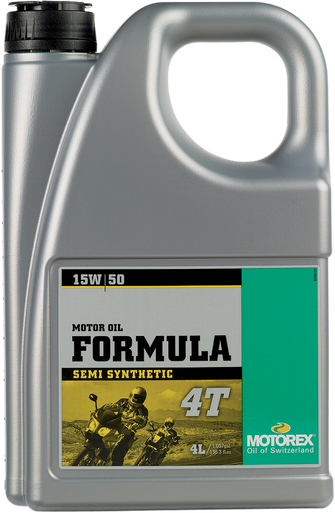 MOTOREX Formula Synthetic Blend 4T Engine Oil - 15W-50 - 4 L 196055