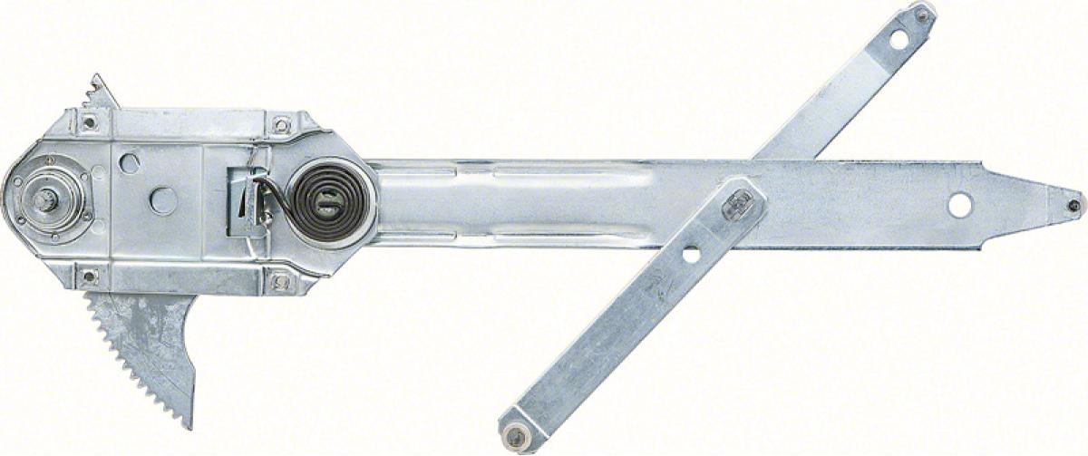 1966-67 Chevy II, Nova, Manual Front Door Window Regulator, 2 Door, LH Driver Side