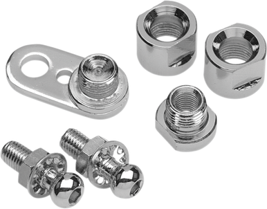 DRAG SPECIALTIES Turn Signal Swivel Kit - Chrome 20-0383
