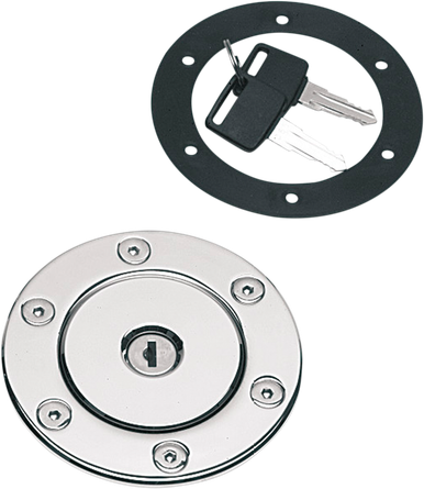 DRAG SPECIALTIES Vented Aero Gas Cap - 95mm 011526BX