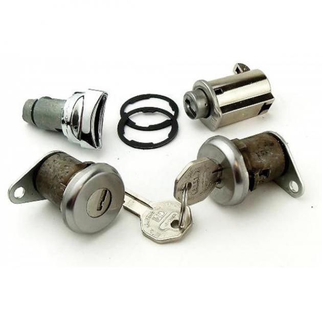Max Performance Complete Lock Kit With Original Keys, Concours Correct | PY302A-64 Corvette 1964