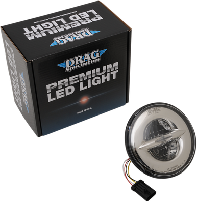 DRAG SPECIALTIES 7" Reflector-Style LED Headlamp - 14-20 Dresser - Chrome 0555854