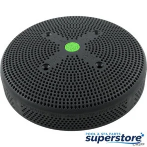 883612035765 AquaStar Pool Products Suction Cover, 6″, 244gpm, w/Screws, Dk Gray 6HP105