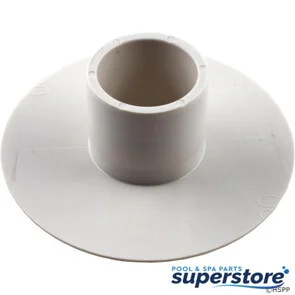 883612036021 AquaStar Pool Products Wall Fitting, Retro 4″ dia, 1-7/8″hs, 1-1/2″s, White 415SI101