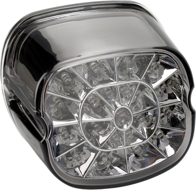DRAG SPECIALTIES Tailight - Smoke - Bottom Tag 161274