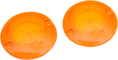DRAG SPECIALTIES DOT Turn Signal Lens - FLHT - Amber 12-0203-AL2D