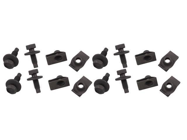 Radiator Grille Center Section Mounting Kit