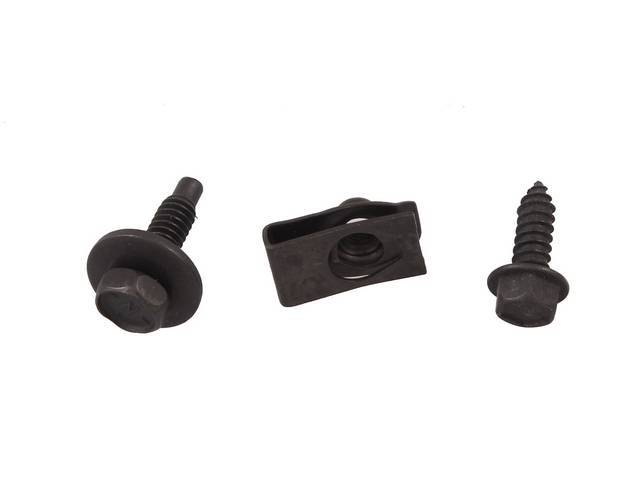Radiator Grille Support Rod Mounting Kit