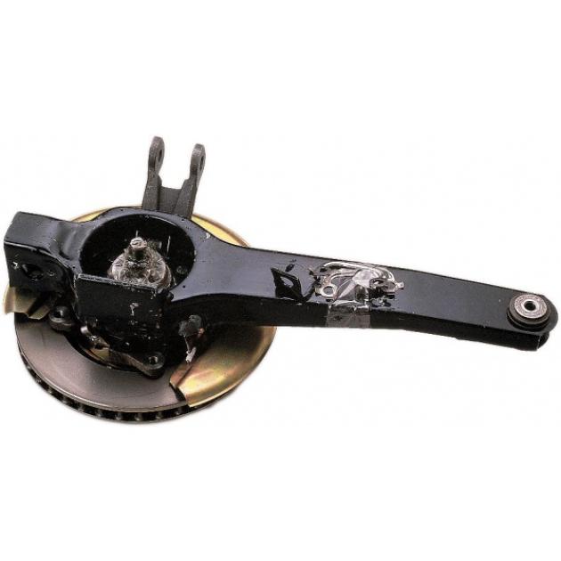 Van Steel 1965-1982 Chevrolet Corvette Wheel Bearing Assembly, Left, Rear, With Matched Rotor & Trailing Arm