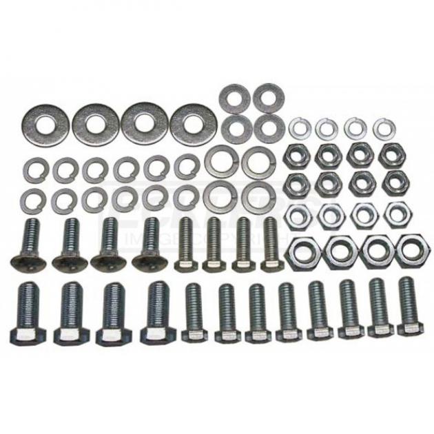 Full Size Chevy Bumper Mounting Kit, Rear, Good Quality, 1959