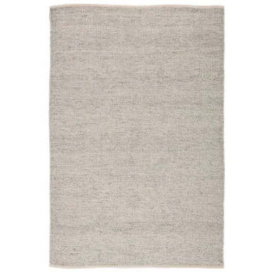 9′ x 12′ Gray Contemporary Lamanda Handwoven Rectangular Outdoor Area Throw Rug