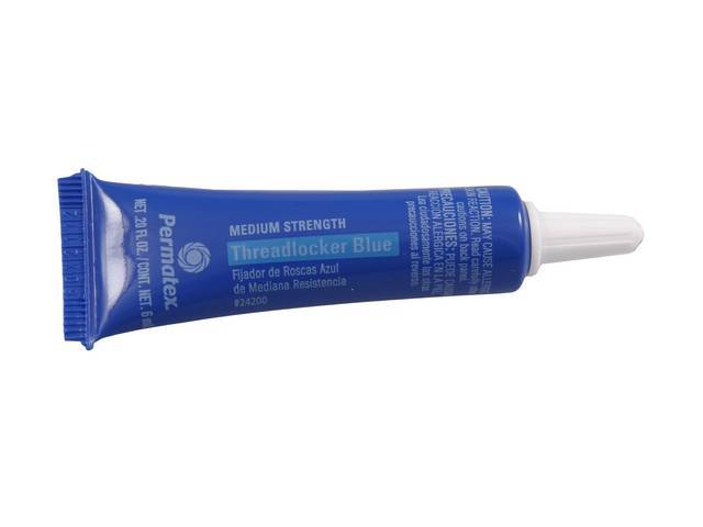 Medium Strength Threadlocker, Permatex, Blue