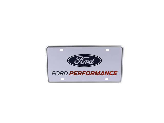 Ford Racing Parts License Plate