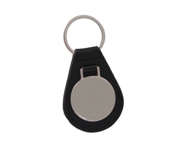 Leather Key Fob, Black