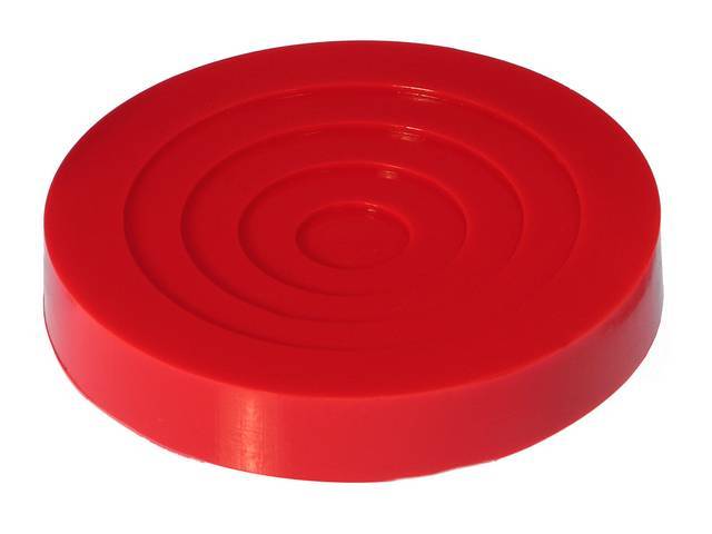 Hydraulic Floor Jack Red Polyurethane Pad, 5