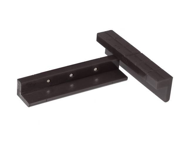 Bench Vise Polyurethane Pads, Black