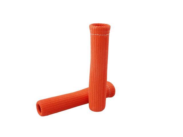 Protect-A-Boot, Orange, (2) per pack, 6 Inch, Non-flammable, Spark plug boot and wire protection
