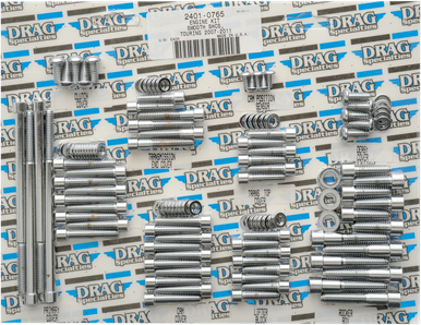 DRAG SPECIALTIES Smooth Motor Bolt Kit - Touring MK700S