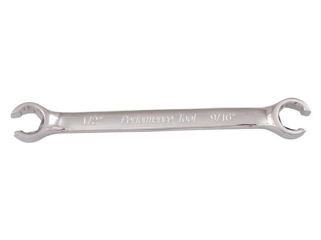 Flare Nut Wrench, 1/2 inch and 9/16 inch