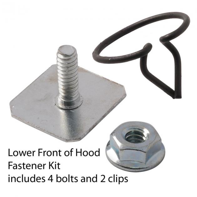 Dennis Carpenter Hood Fastener Kit - 1940 Ford Car 01A-20002