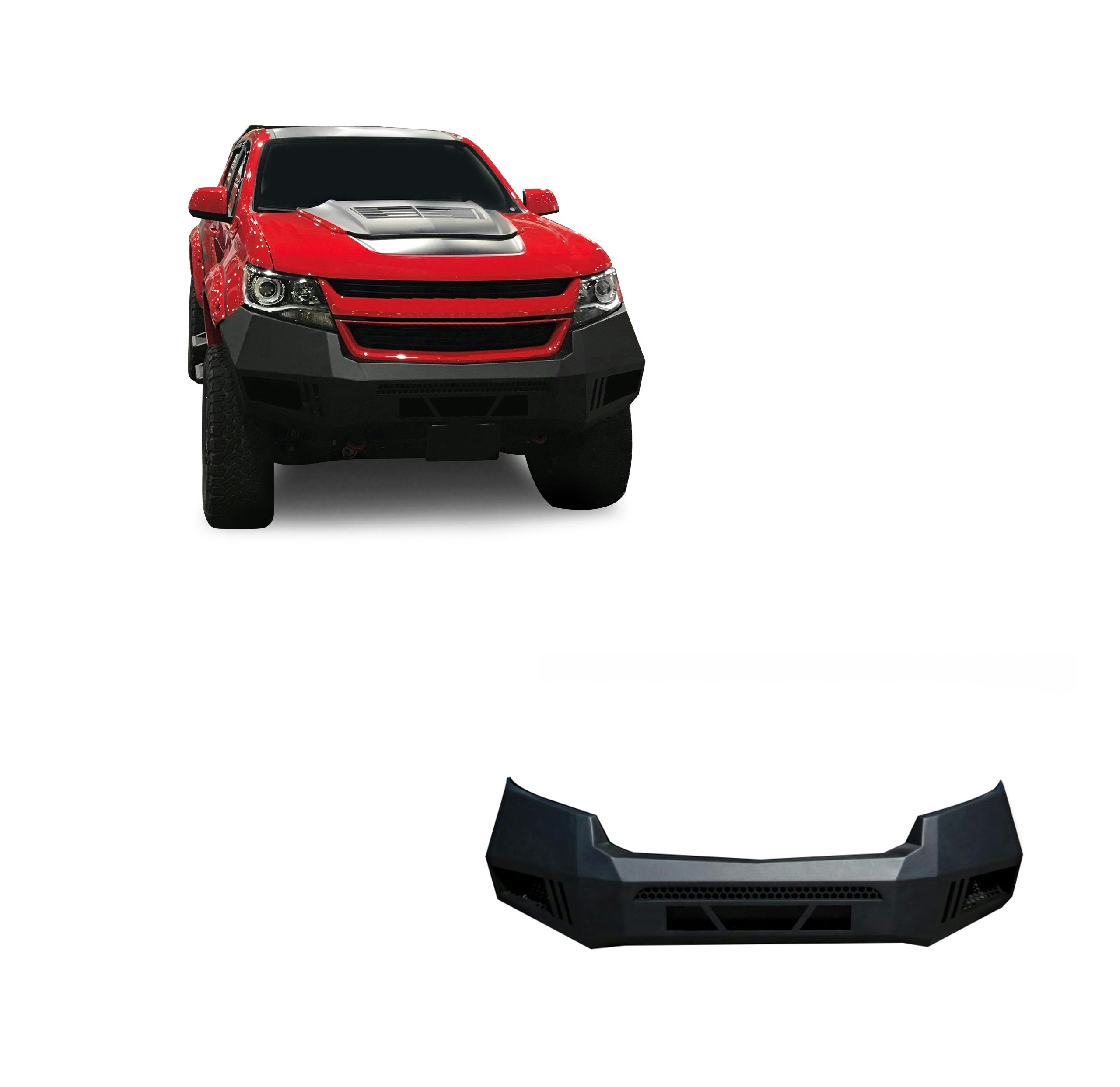 Black Horse Off Road AFB-CO15 Armour Heavy Duty Front Bumper