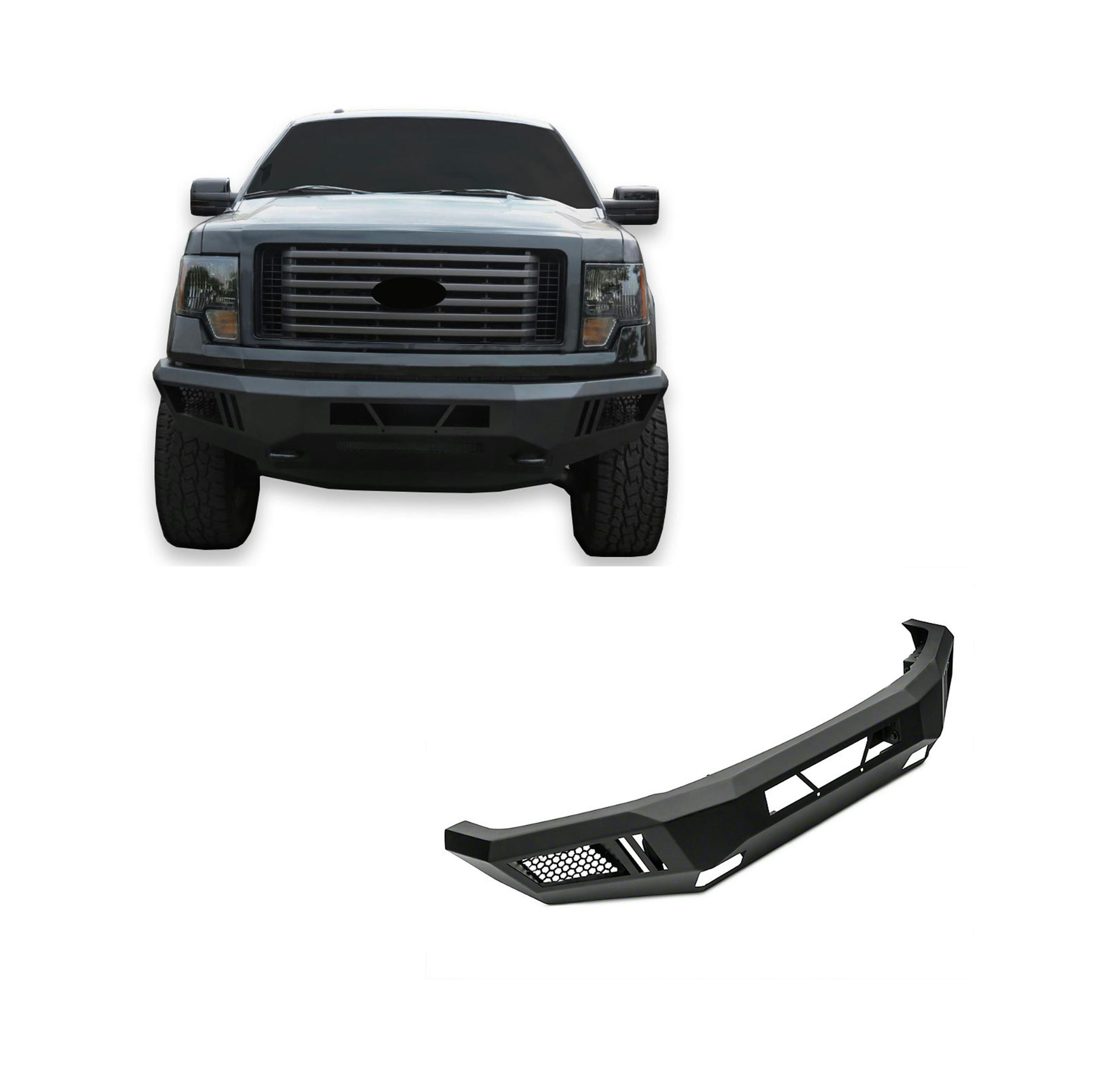 Black Horse Off Road AFB-F109 Armour Heavy Duty Front Bumper