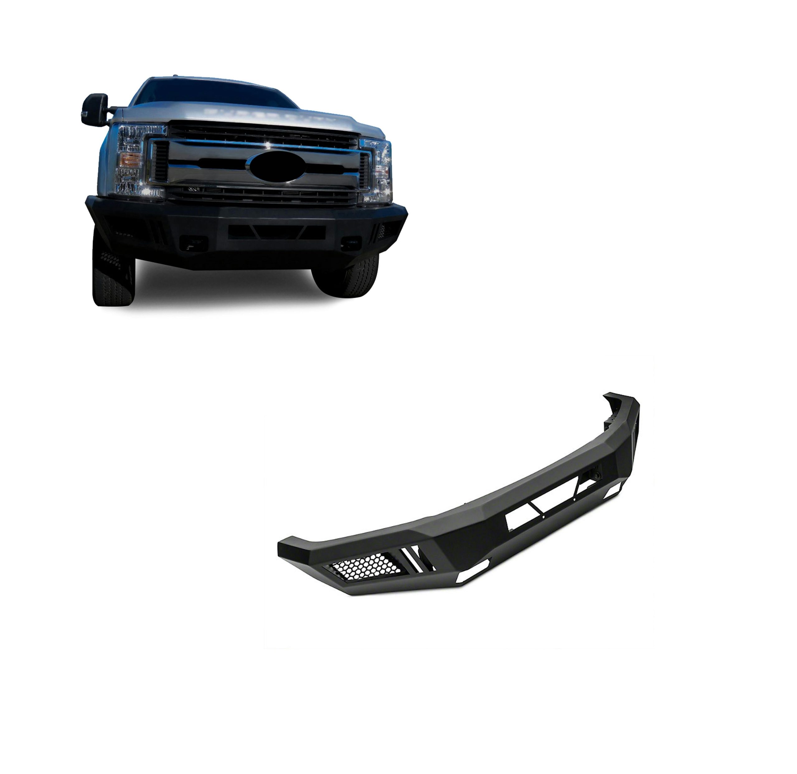 Black Horse Off Road AFB-F217 Armour Heavy Duty Front Bumper