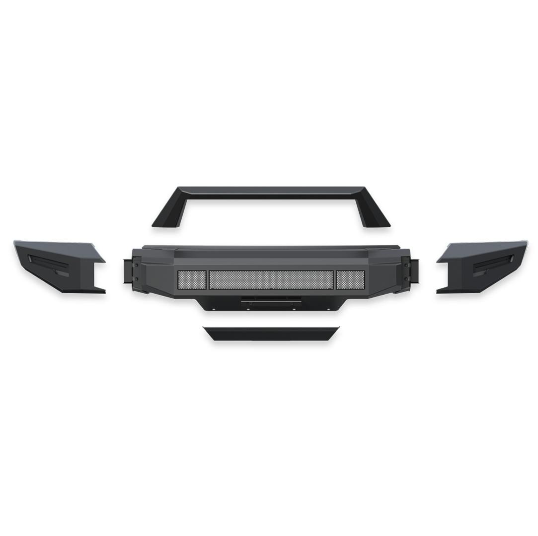 Black Horse Off Road AFB-RA10 Armour II Heavy Duty Front Bumper