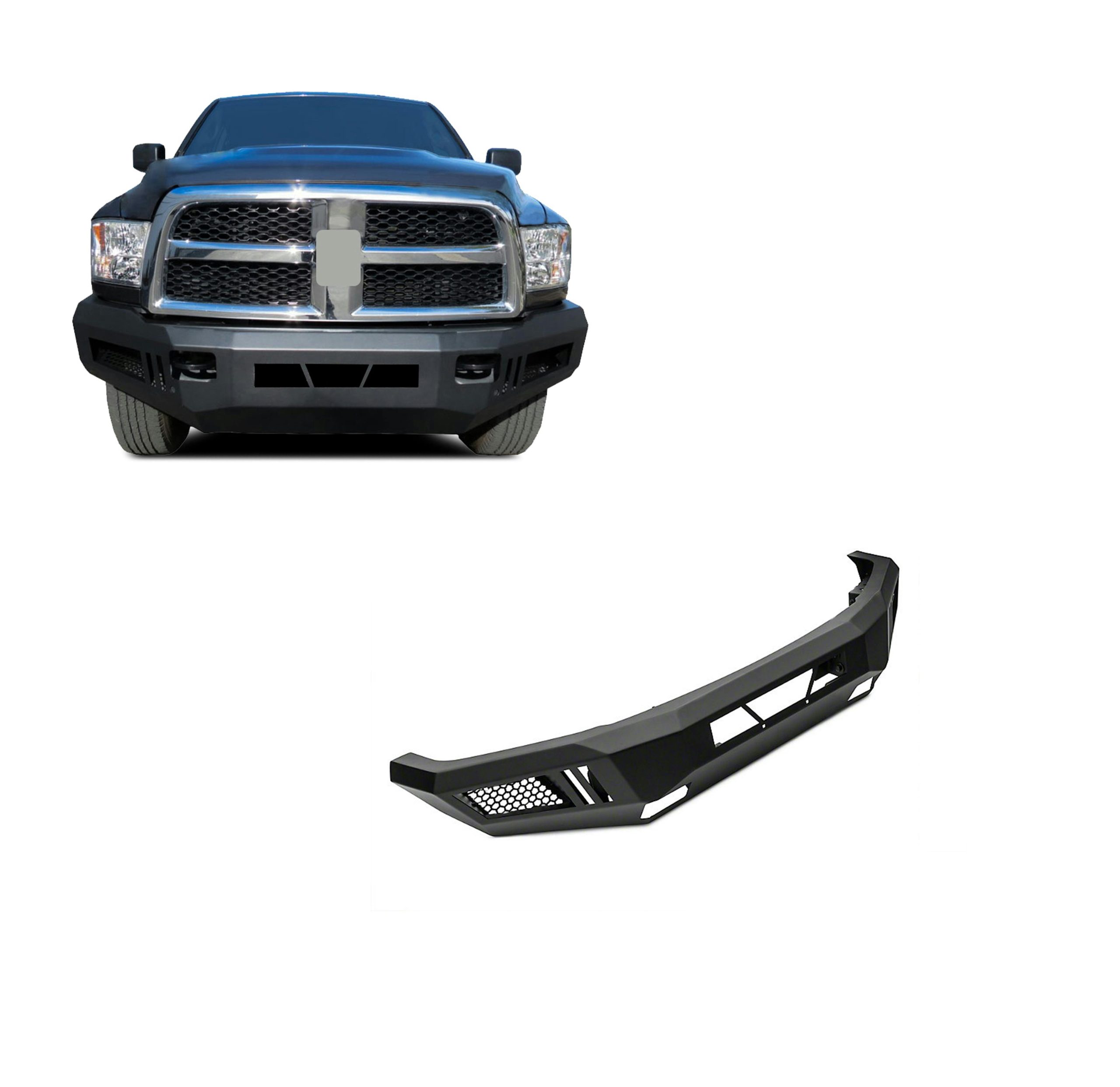 Black Horse Off Road AFB-RA25-10 Armour Heavy Duty Front Bumper