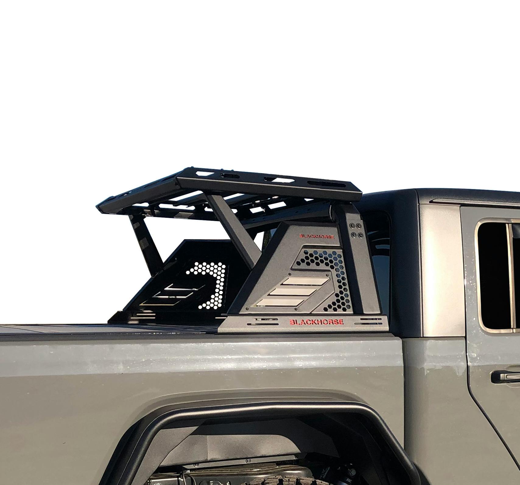 Black Horse Off Road AR2-07BA3 Armour II Roll Bar W/Basket