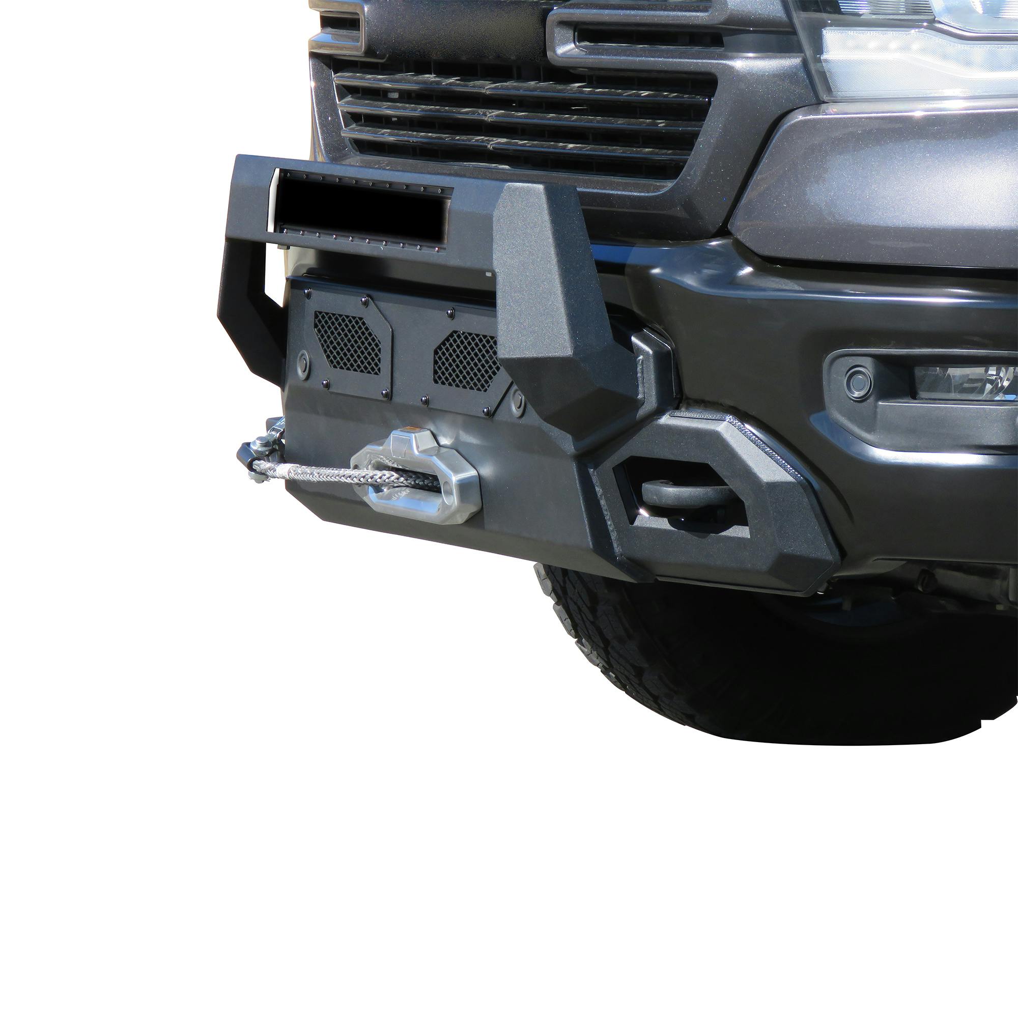 Black Horse Off Road AR3HD30NL Armour III Heavy Duty Front Winch Bumper