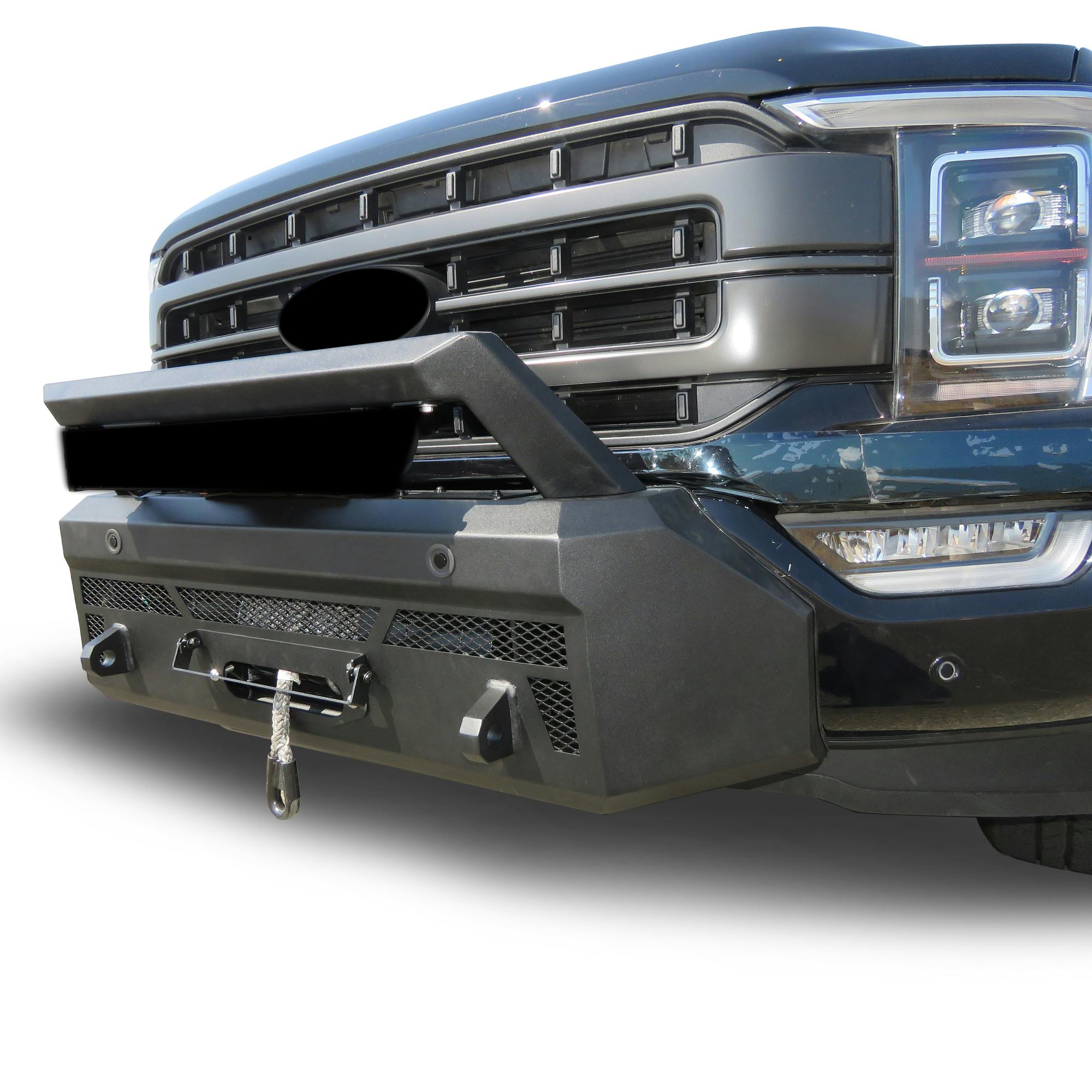 Black Horse Off Road AR3HD42NL Armour III Heavy Duty Front Winch Bumper