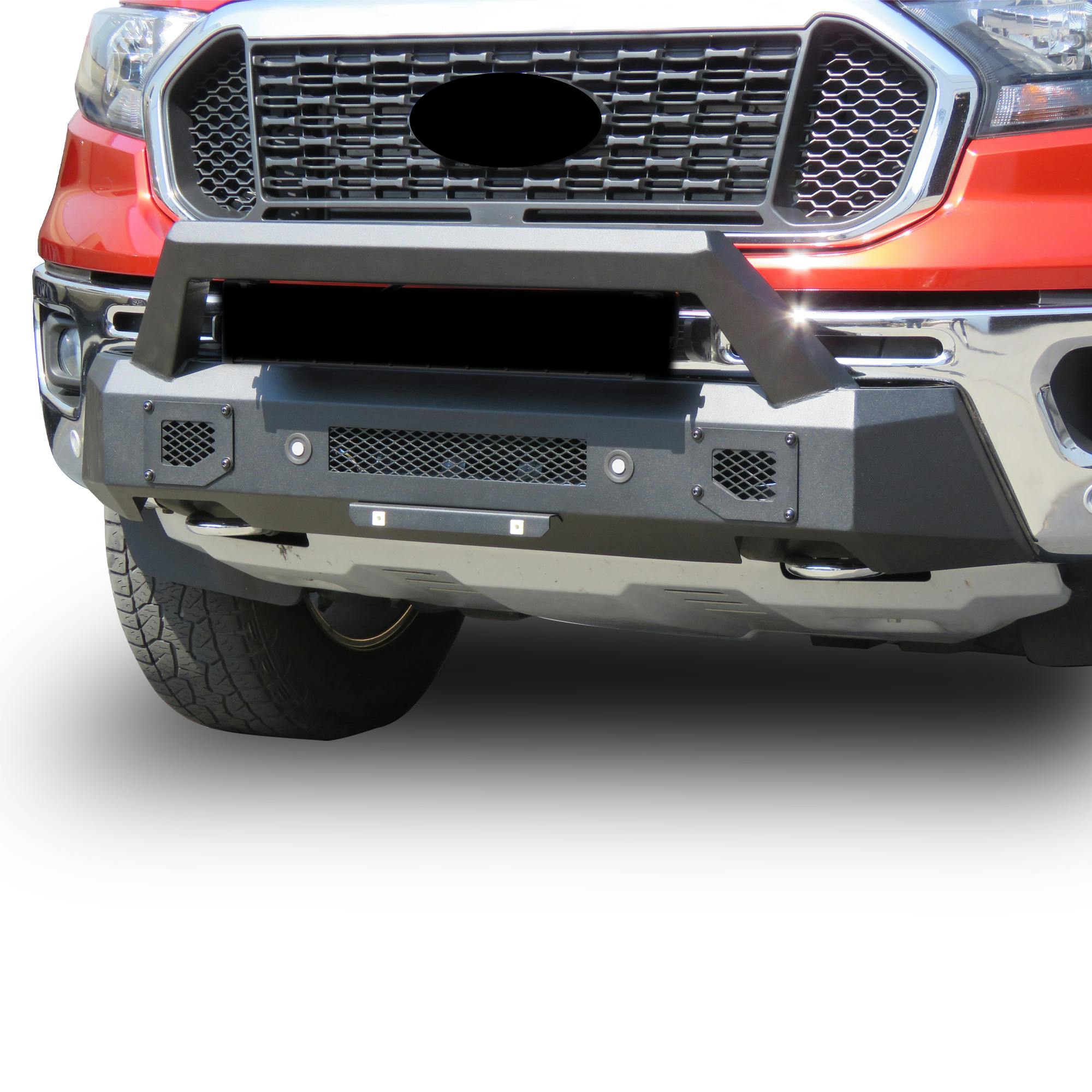 Black Horse Off Road AR3LD43NL Armour III Light Duty Front Bumper