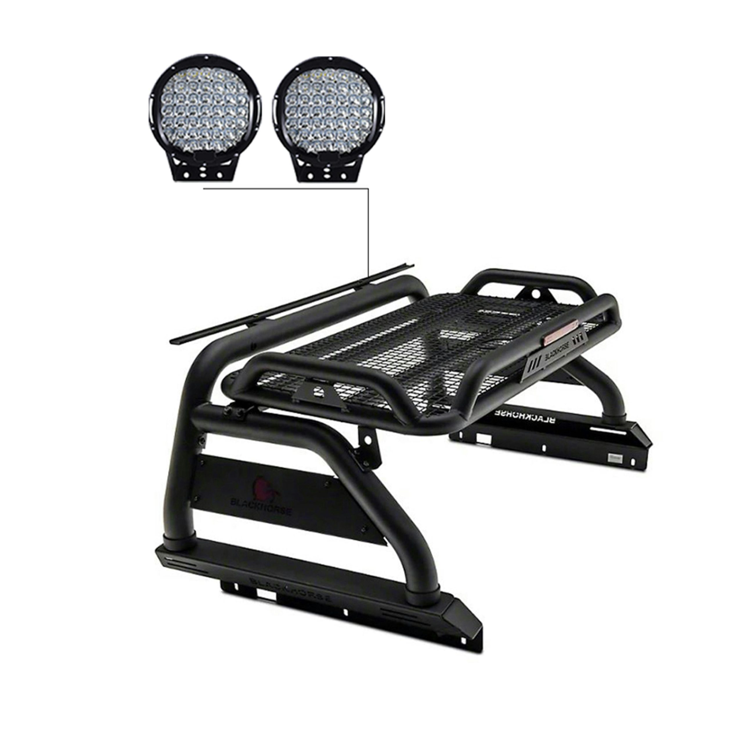 Black Horse Off Road ATR22-PL69B Atlas Roll Bar Kit