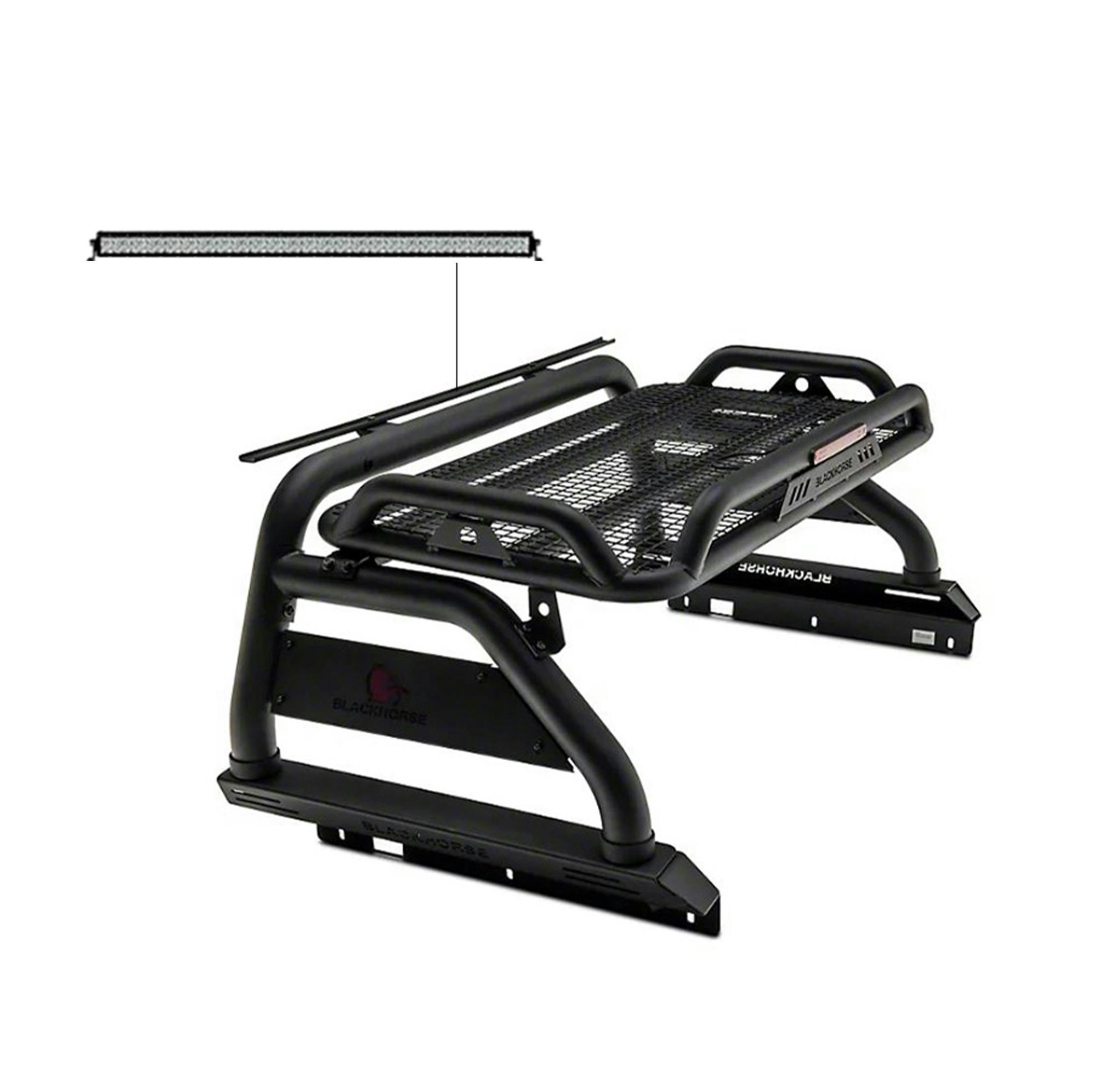 Black Horse Off Road ATRB5BK-KIT Atlas Roll Bar Kit