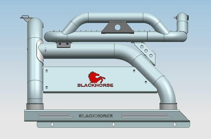 Black Horse Off Road ATRB8SS Atlas Roll Bar