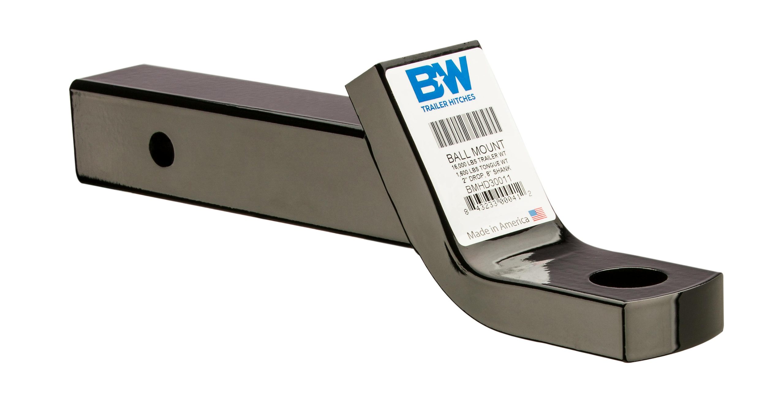 B&W Towing BMHD30011 Ball Mount 16K 2" Drop