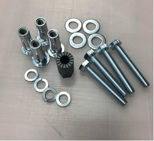 BEDSLIDE BSA-RIVKT RIV Nut Kit