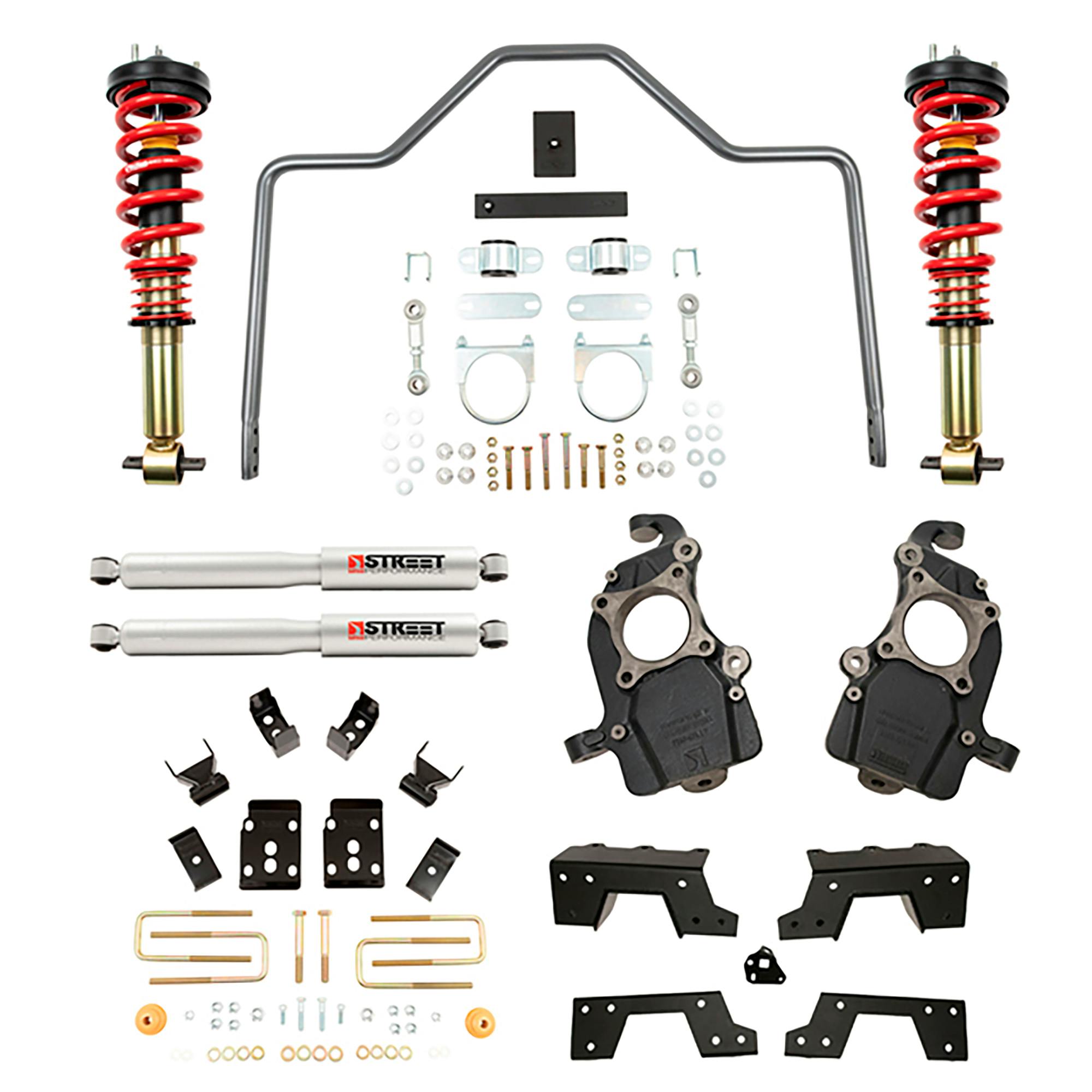 Belltech 1008SPC PERFORMANCE COILOVER KIT W/ HEIGHT ADJUSTABLE FRONT COILOVERS - 1008SPC