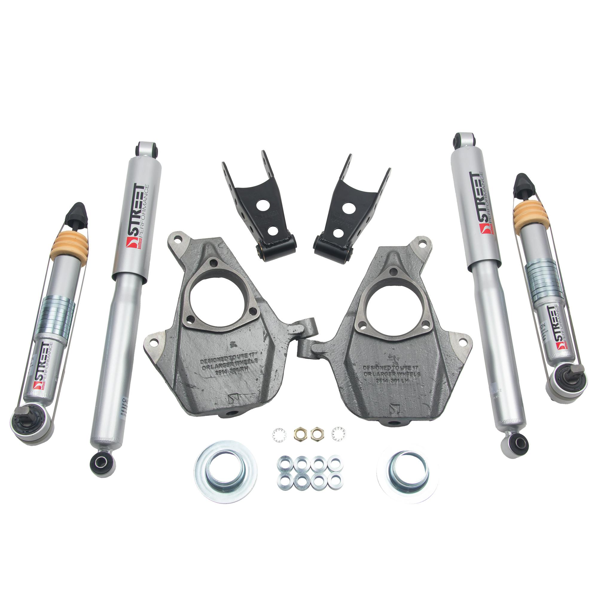 Belltech 1010SP 2014-2017 SIL/SIERRA 2WD/4WD 2F/2-3R (ALL CAB) W/Shocks