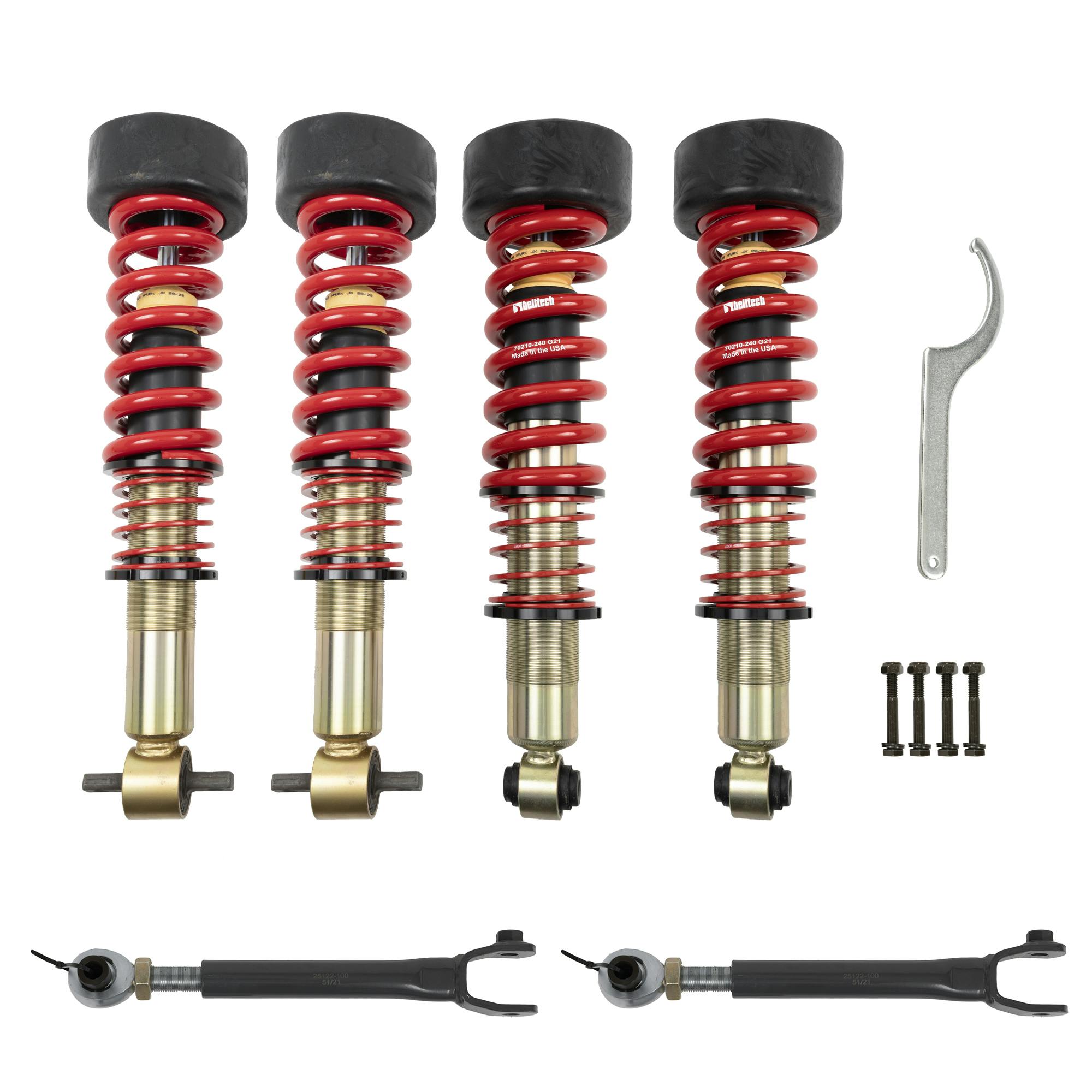 Belltech 1036SPC Complete Kit Inc. Front and Rear Height Adjustable Coilovers