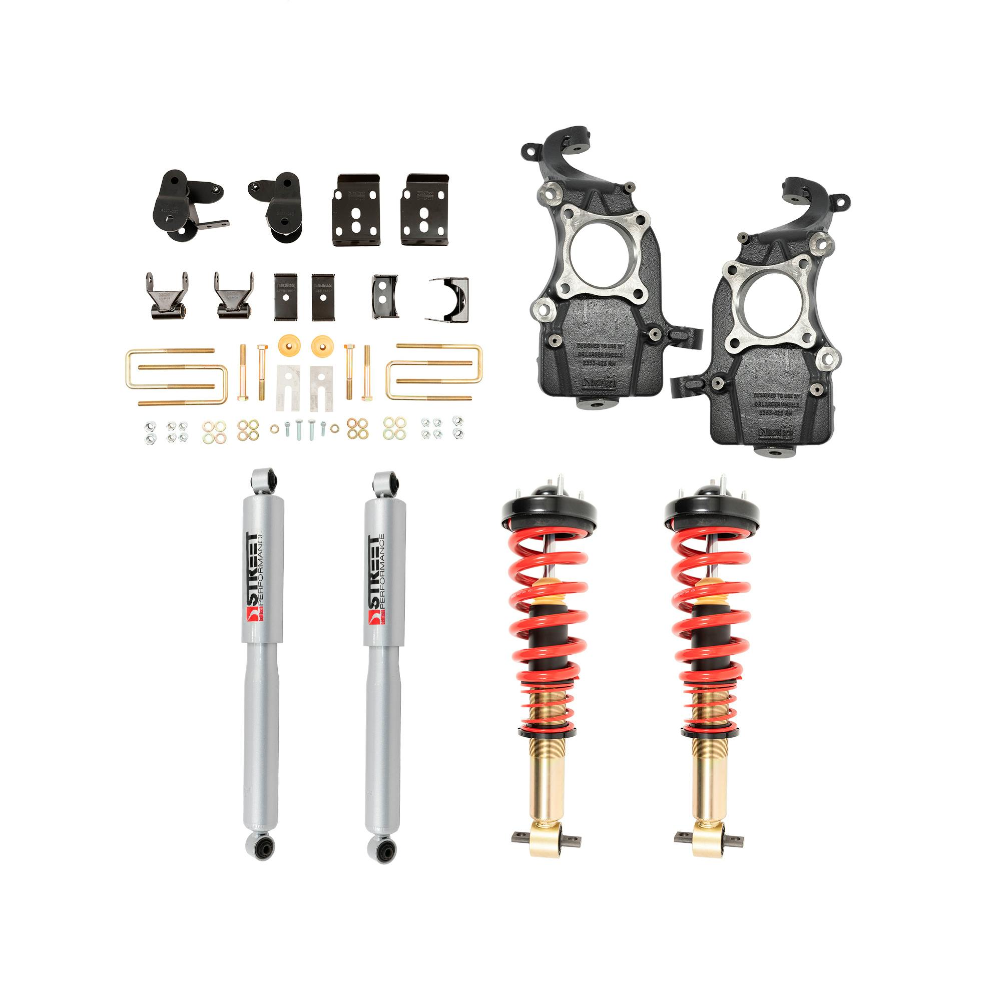 Belltech 1051SPC 2021+ Ford F-150 2WD -3" to -5.5"F / -6.5" R