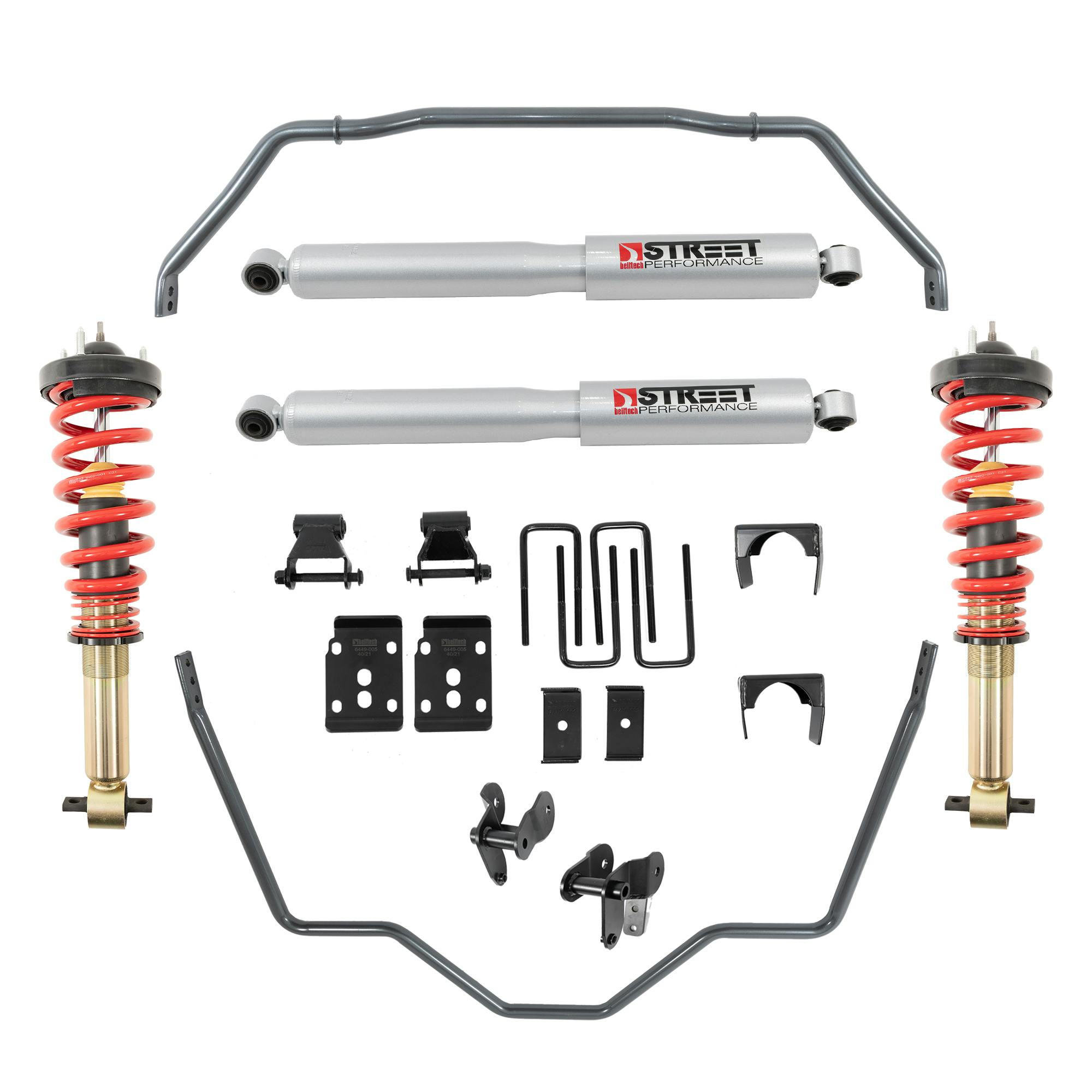 Belltech 1054HK 2021+ Ford F-150 4WD -1" to -3.5"F / -5.5"R