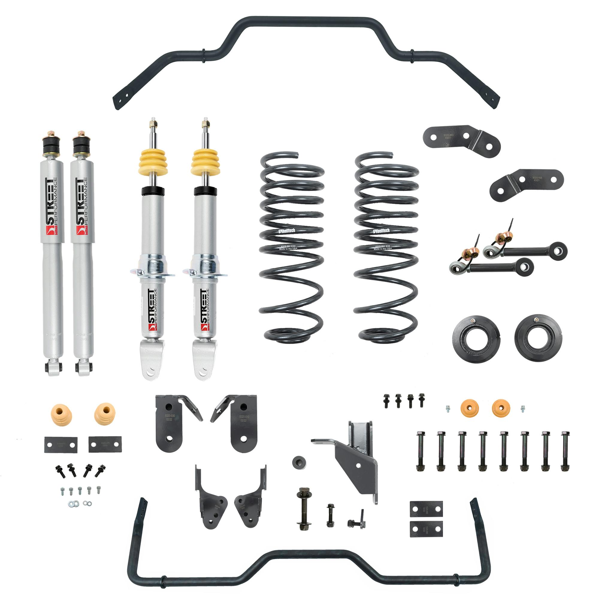 Belltech 1061SPS 2019+ Ram 1500 2WD/4WD 1-3"F / 3-4" R